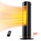 1500W Ceramic Heater Portable Electric Space Heater w/Adjustable Thermos.